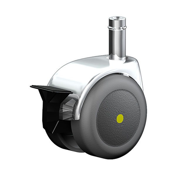 Swivel Castor With Wheel Brake Furniture Castors Series 540 ST, Wheel PUEL